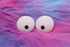 Round Flat Puppet Eyes with Dots